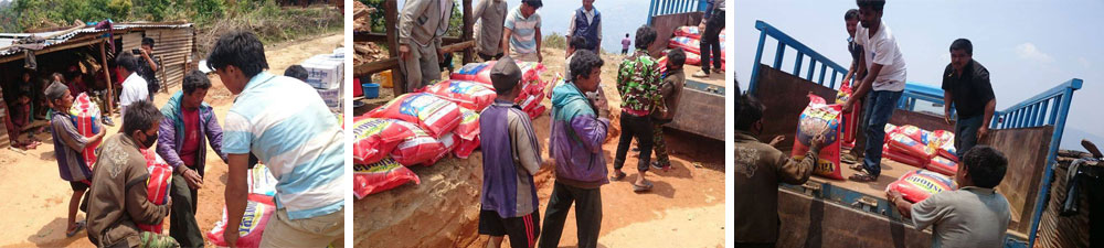 Nepal Aid Delivery
