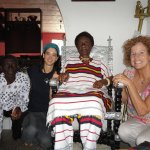 Nana Apedau, Her Secretary, Harriet Nettles and Karoline Buys